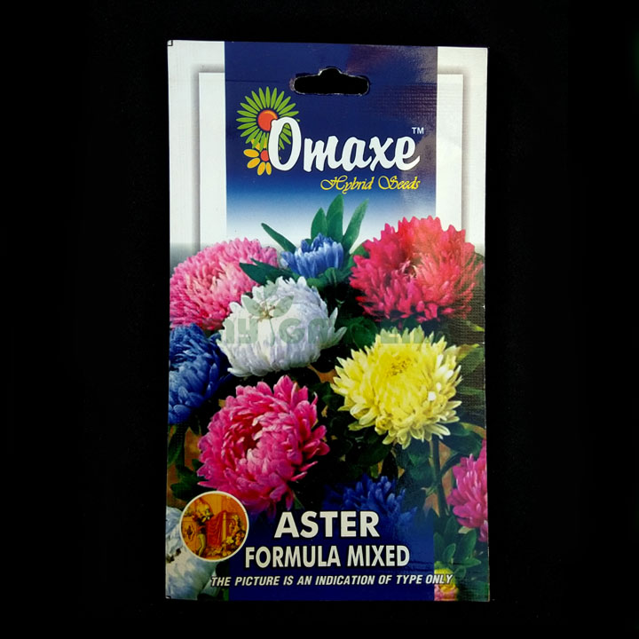 Aster Formula Mixed– (50 seeds) – Omaxe - Indian