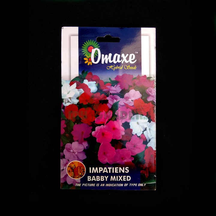 Impatiens Babby Mixed – (10 seeds) – Omaxe - Indian