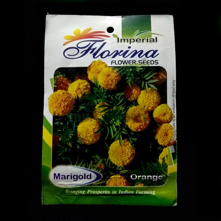 Marigold Orange – (50 seeds) – Imperial - Indian