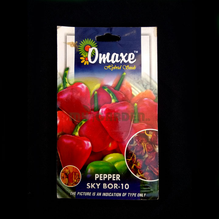 Pepper Sky Bor-10– (40 seeds) – Omaxe - Indian