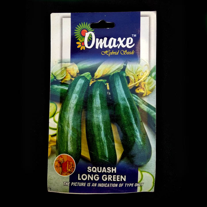 Squash Long Green – (10 seeds) – Omaxe - Indian