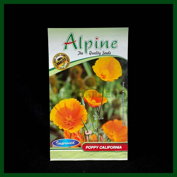 Poppy California - 40 Seeds - Alpine - Indian