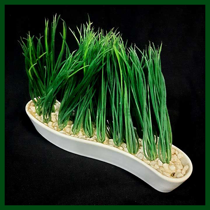 Artificial Grass with Ceramic Pot - MGTA2056