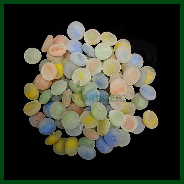 Pebbles - Multicolor Matte Candy - 19mm - 250g - MGTA2063
