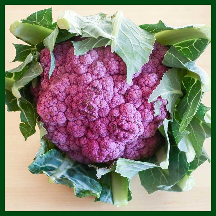 -Purple Cauliflower F1 Hybrid - Thai - (110 to 170 seeds) - MGS1377