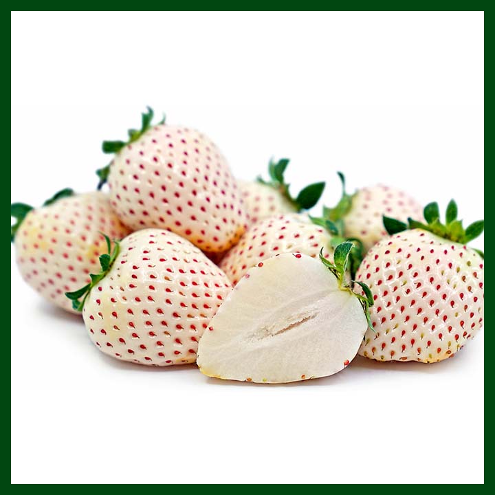 Strawberry White – 200 seeds – Huayupai - Chinese