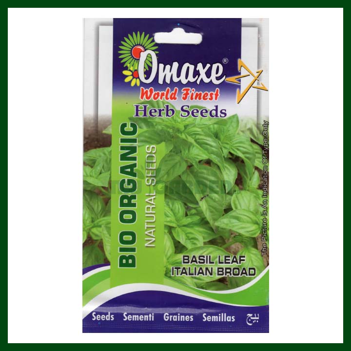 Basil Leaf Italian Broad - Omaxe
