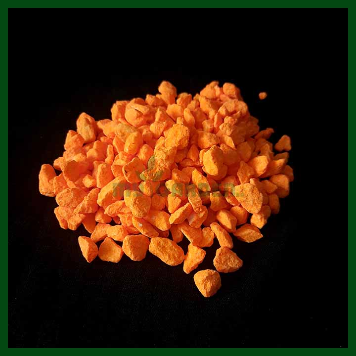 Orange Stone Chips - (08mm to 17mm)