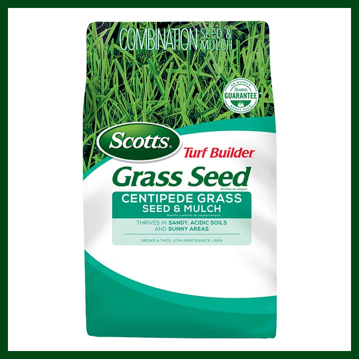 Scotts - Turf Builder - Centipede Grass Seed & Mulch - 5 LBS
